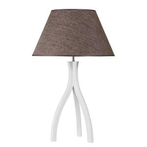 Настольная лампа hell&gut Raahe IV, лен / ясень - 1 пламя - коричневый