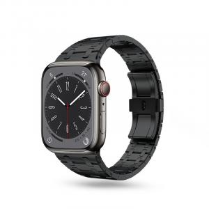 IBOANN Часы Strap Apple Compatibility Stainless Steel Material, AP stainless steel strap - black
