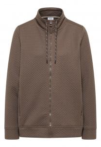 Толстовка с капюшоном на молнии CECIL, коричневый