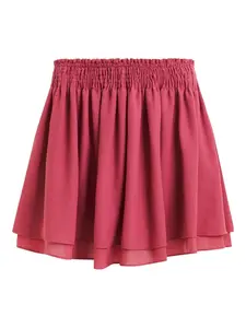 Юбка мини со сборками Essentiel Antwerp, розовый