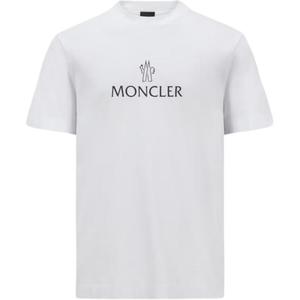 Логотип детализированный свитшот T Shirt Moncler, белый