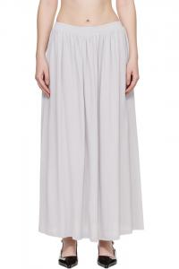 Aya Muse Серая юбка миди Aelir