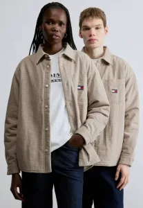 Свободная двусторонняя легкая куртка-рубашка Tommy Jeans, Gulf Sand