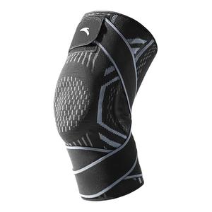 Наколенники Anta 558 Black Single [Двойные пружины+Амортизаторы+Силиконовые кольца+Дышащие противоскользящие] для бега, походов, велоспорта, тенниса, футбола, бадминтона, баскетбола унисекс из полиэстера, полиамида, эластана