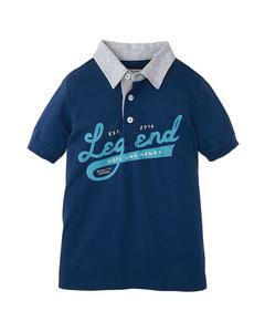Рубашка поло Hope & Henry Hope & Henry, синий