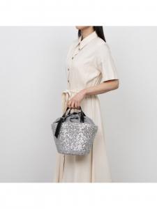 cachecache / Сумка-корзинка с пайетками