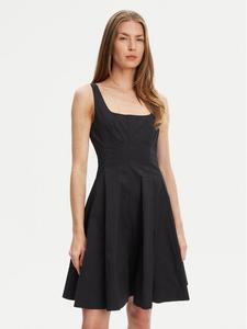 Платье облегающего кроя для повседневной носки Mini Wells 90-7502 Staud, черный