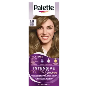 Крем-краска для волос 7-0 (n6) средне-русый, 1 упаковка. Palette Intensive color creme, цвет 7-0 średni blond