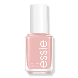 Черный, белый и нейтральный лак для ногтей Essie, Topless & Barefoot (soft beige pink)