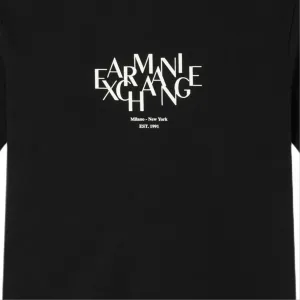 Футболка AE Men's ARMANI EXCHANGE, черный