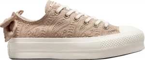 Кроссовки Wmns Chuck Taylor All Star Lift Low 'Bow', коричневый