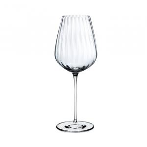 Круглые бокалы для белого вина телесного цвета, набор из 2 шт Nude Glass, белый