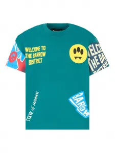 Футболка с графичным принтом Barrow kids, зеленый