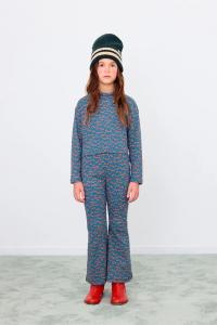 Детские брюки MINI APPLES RIB PANT Tinycottons, синий