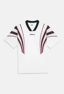 Свободная футболка унисекс с принтом "летучая мышь" santiago junior Adidas Originals, White/Bliss Pink
