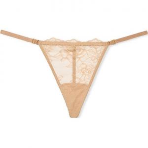 Очень сексуальные трусики-стринги Very Sexy V Hardware Adjustable с регулируемой застёжкой, цвет praline, 1 шт Victoria's Secret, 1 Pack (Praline/Praline)