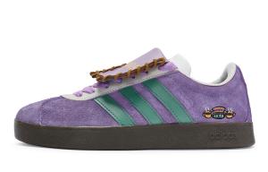 Adidas Neo Vl Court 811 Manufacture Friends Кроссовки для скейтбординга низкие унисекс фиолетовый зеленый