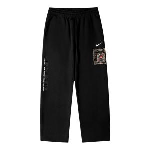 Nike Вязаные спортивные штаны унисекс черный