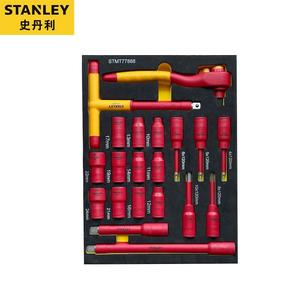 Изолированный торцевой ключ Stanley VDE, набор из 20 предметов, набор инструментов для ремонта 12,5 мм STMT77888-23