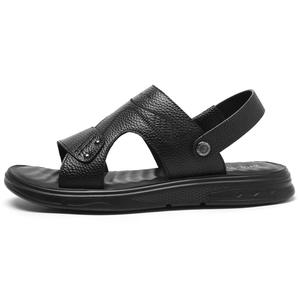 Mulinsen Пляжные сандалии мужские коричневые/чёрные, цвет Black