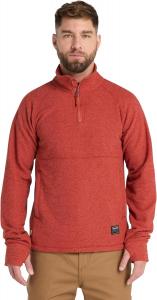 Timberland PRO мужская флисовая кофта Irvine 1/4-zip Waffle, Cinnabar Heather
