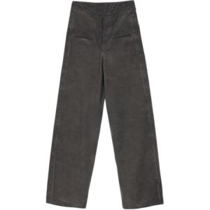 UMA WANG Джинсы Women's Dark Gray Moderate Others