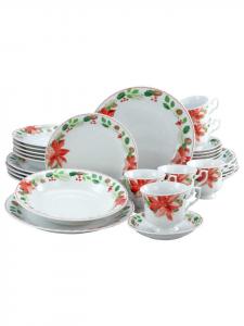 Набор столовых приборов Ivona из 30 предметов, разноцветный CreaTable