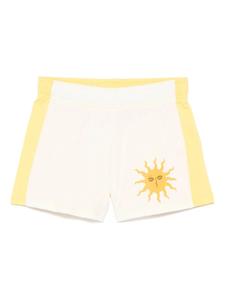 Шорты с принтом солнца Mini Rodini, нейтральный
