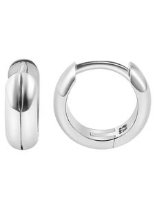 Adeliás Женские серьги - серьги-кольца на шарнирах из серебра 925 пробы