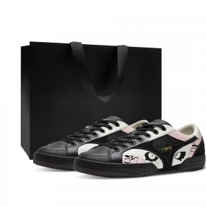 Mizuno CT CLUB устойчивые к истиранию и скольжению низкие кроссовки для скейтбординга Unisex черные розовые