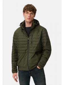 Camel Active Теплая куртка teXXXactive со съемным капюшоном, темно-зеленого цвета