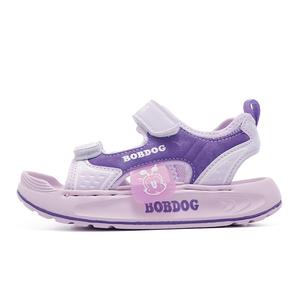 Детские сандалии с низким верхом, нескользящие, износостойкие, дышащие BOBDOG, розовый/пурпурный/фиолетовый