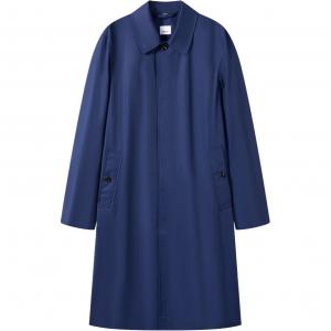 Burberry Синее мужское пальто, Blue