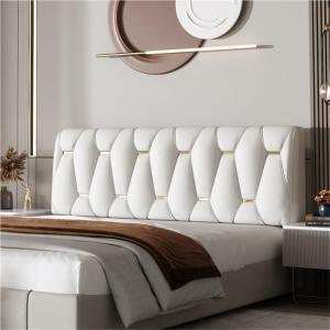 Hveqohls Подушка для спинки и изголовья с карманом White