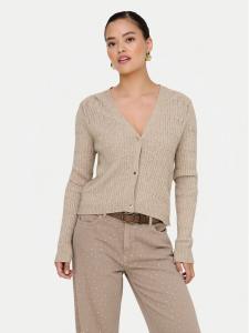 Кардиган regular fit Katia 15310902 Only, коричневый