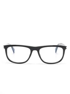 Очки в прямоугольной оправе Saint Laurent Eyewear, черный