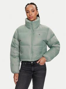 Пуховик relaxed fit J20J223577 Calvin Klein Jeans, зеленый