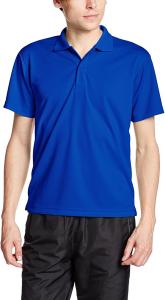 Футболка-поло Glimmer 00302-ADP с коротким рукавом, плотность ткани 4,4 унции, защита от УФ-излучения, синий