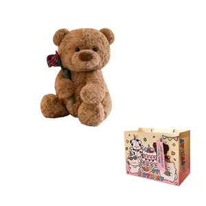 Милые плюшевые куклы кондитеры с медвежьими объятиями высота 25см/35см KUMAOYA