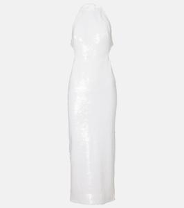 Платье-миди с пайетками на бретелях Cindy The New Arrivals Ilkyaz Ozel, Tubereuse