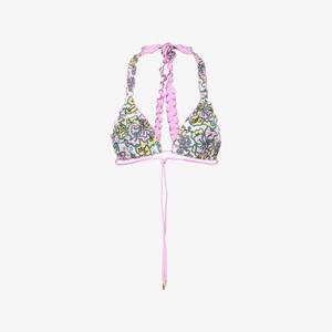 Топ бикини Hacienda Heidi Klein треугольный, мультиколор