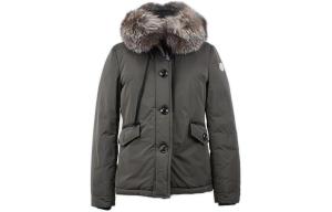 Пуховик женский хаки Moncler