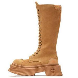 SMFK Ботинки Wild World Series до колена 5,3 см женские имбирные, цвет Gingerbread