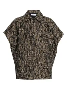 Твидовый жакет Caliopa с короткими рукавами IRO, мультиколор