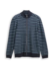 Вязаный кардиган TOM TAILOR, синий/темно-синий