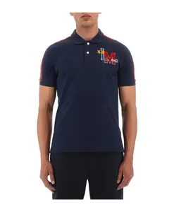 Рубашка поло стандартного кроя La Martina, синий