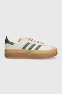 Замшевые кроссовки Gazelle Bold Adidas Originals, бежевый