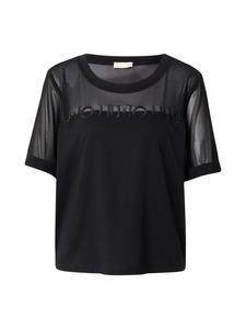 Liu Jo Футболка 'ECS' в черном цвете