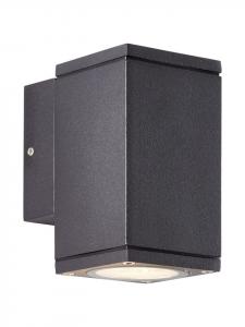 Brilliant Настенный уличный светильник Hally антрацитового цвета