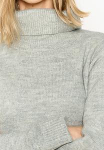 Платье-джемпер WITH ROLL NECK LolaLiza, серый